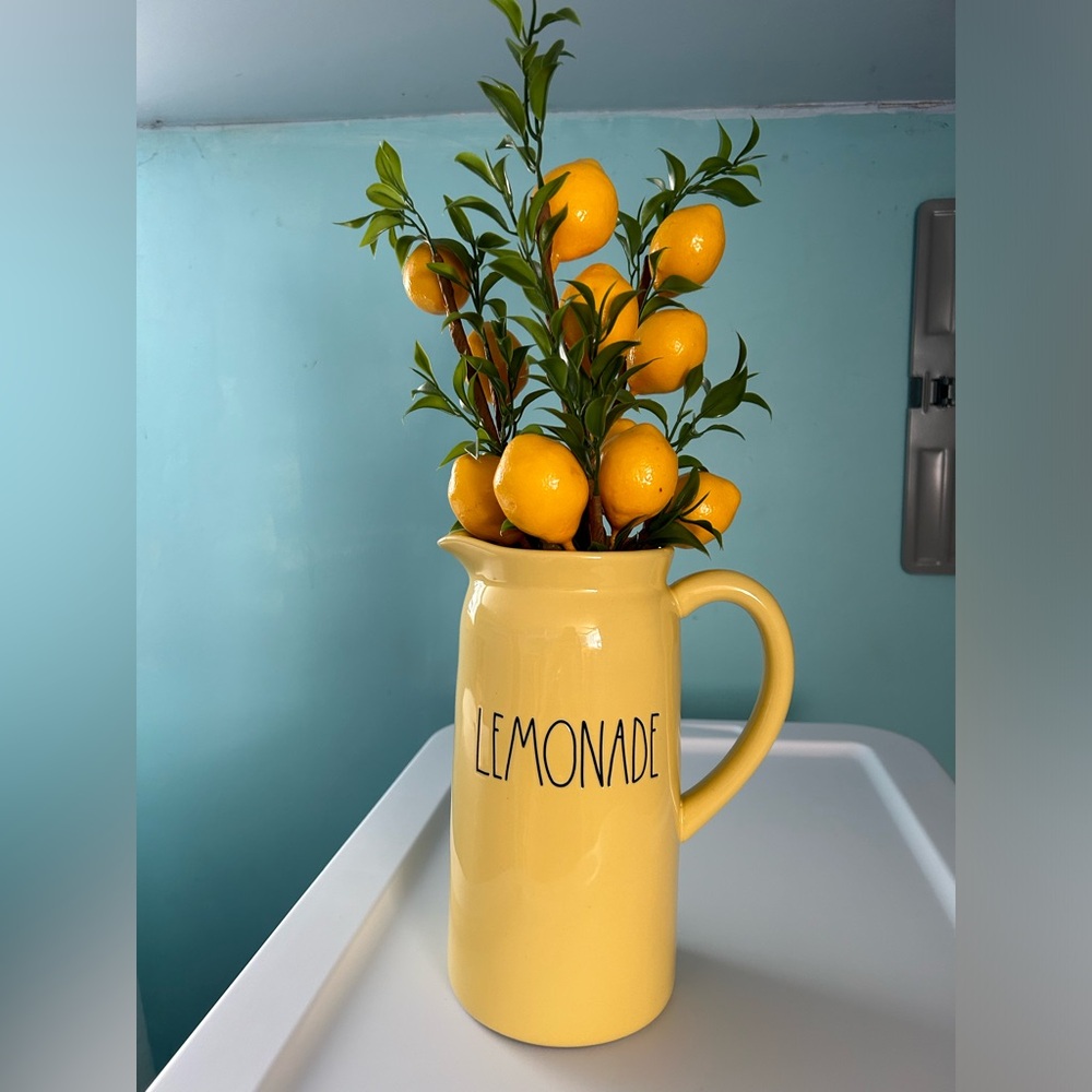 COPY - Lot of Lemon Decor Including Rae Dunn